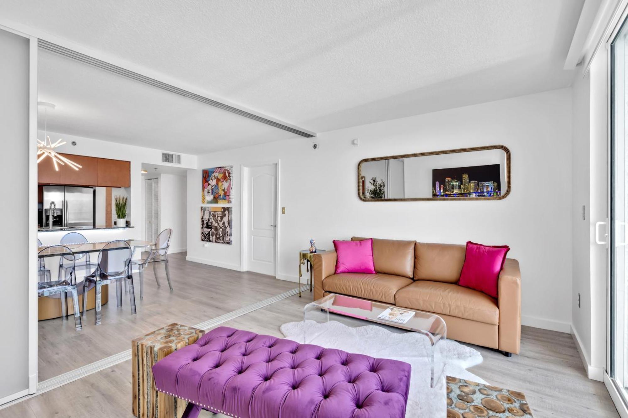 Oceanside Penthouse Apartment In Brickell Miami, Pool, Free Parking المظهر الخارجي الصورة