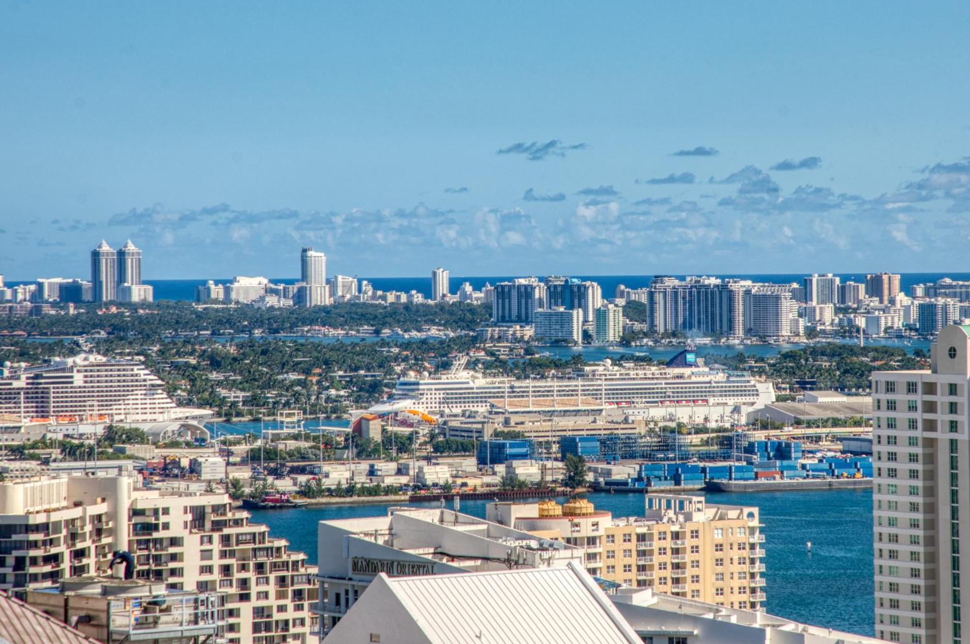 Oceanside Penthouse Apartment In Brickell Miami, Pool, Free Parking المظهر الخارجي الصورة