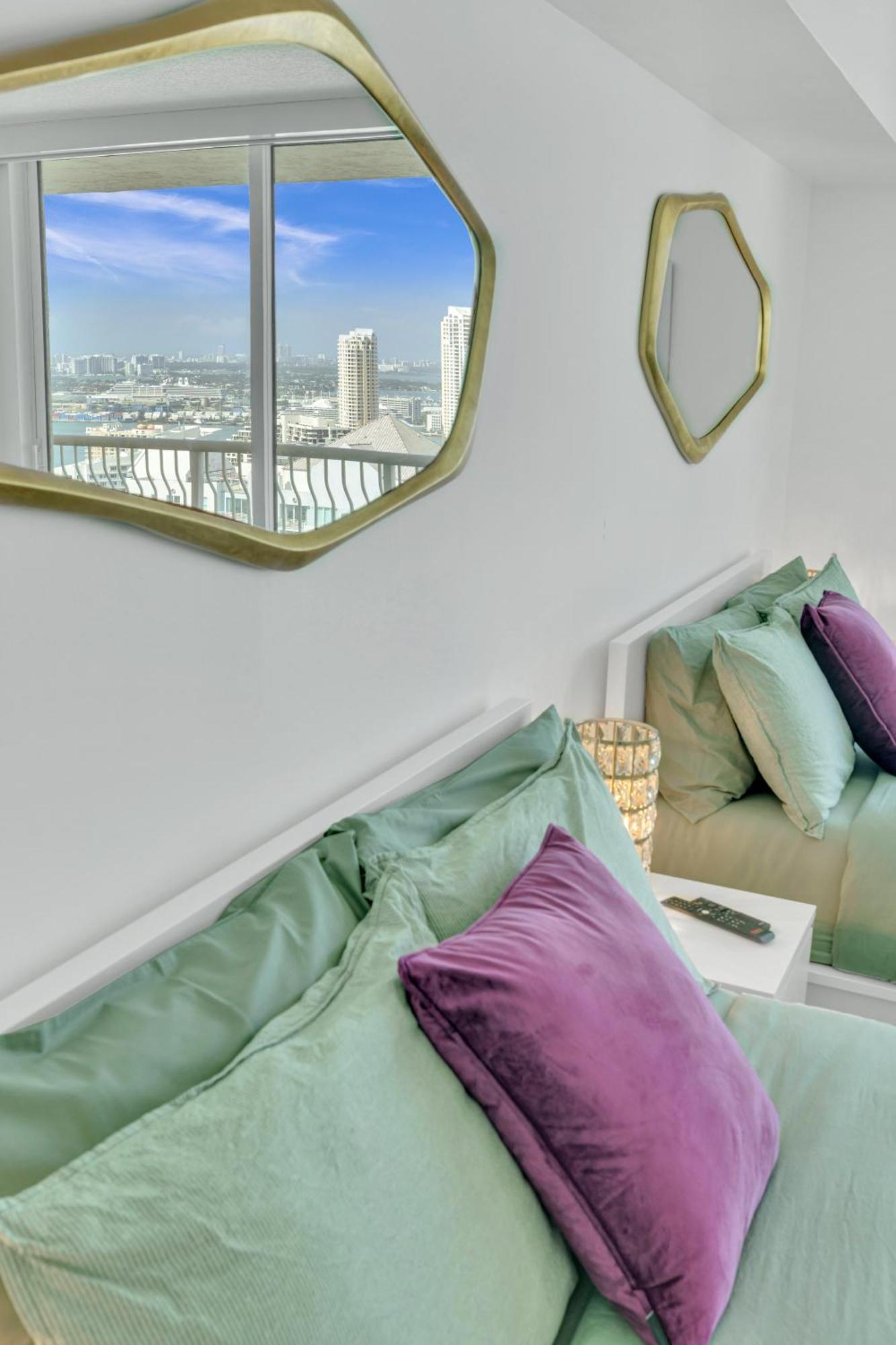 Oceanside Penthouse Apartment In Brickell Miami, Pool, Free Parking المظهر الخارجي الصورة