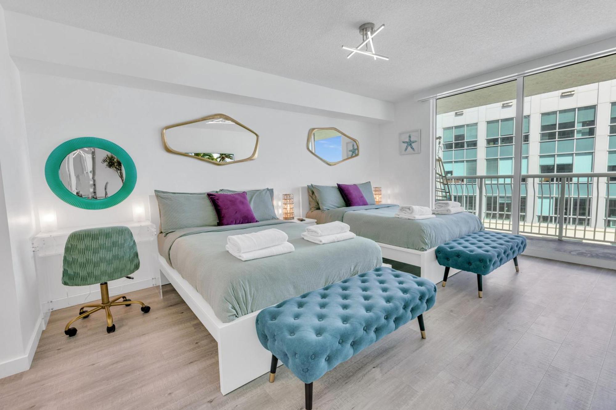 Oceanside Penthouse Apartment In Brickell Miami, Pool, Free Parking المظهر الخارجي الصورة