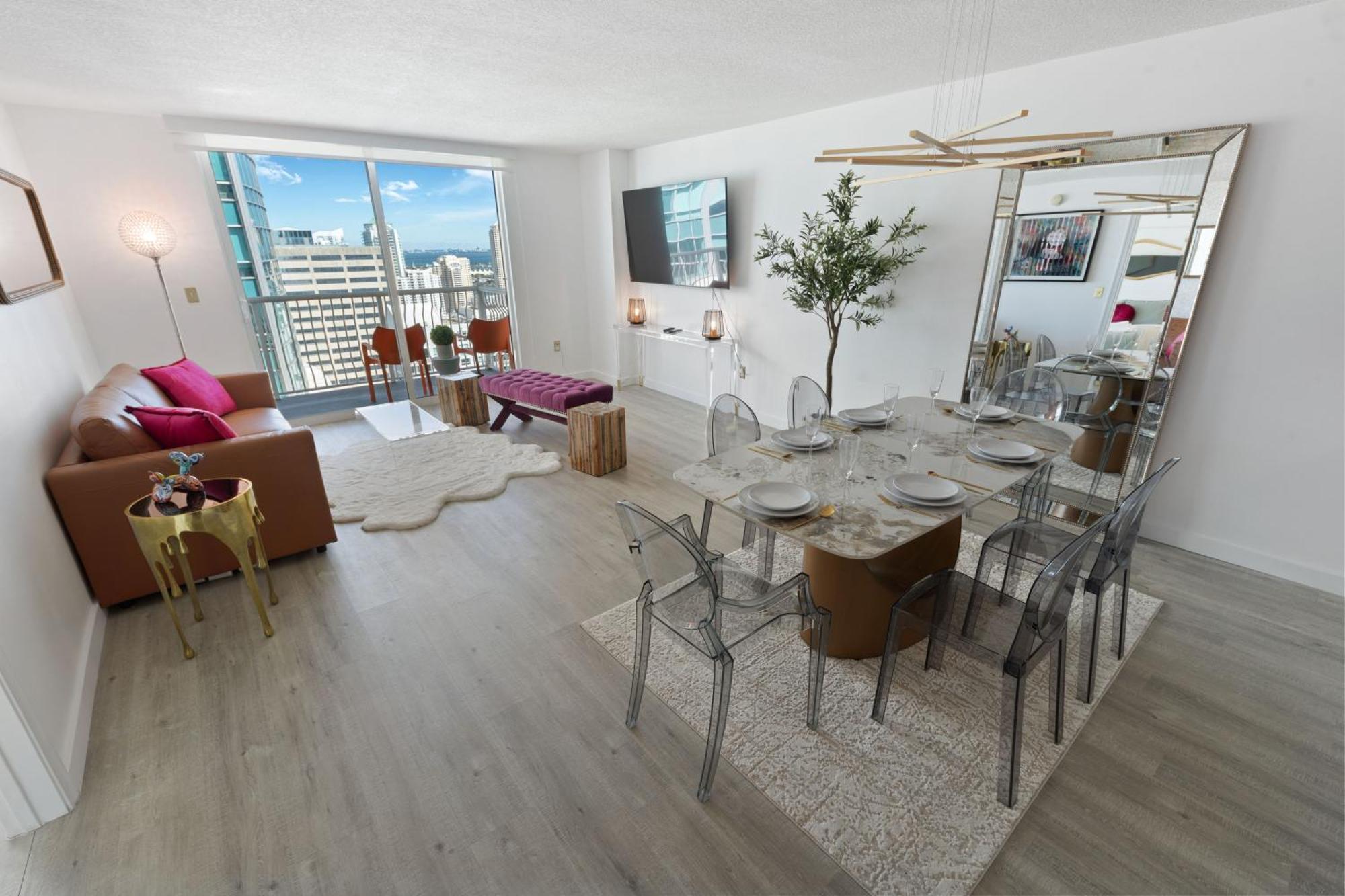 Oceanside Penthouse Apartment In Brickell Miami, Pool, Free Parking المظهر الخارجي الصورة