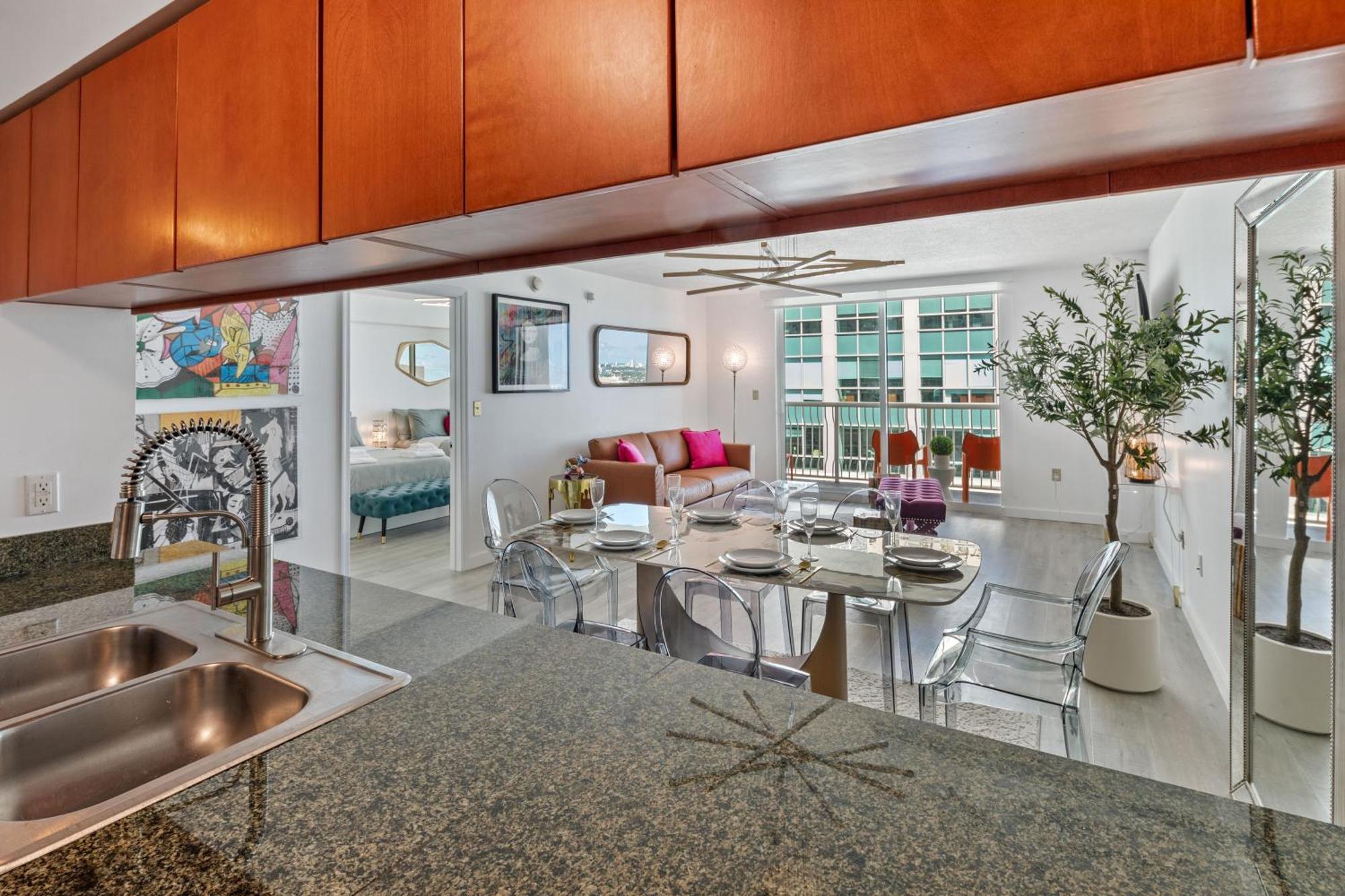 Oceanside Penthouse Apartment In Brickell Miami, Pool, Free Parking المظهر الخارجي الصورة