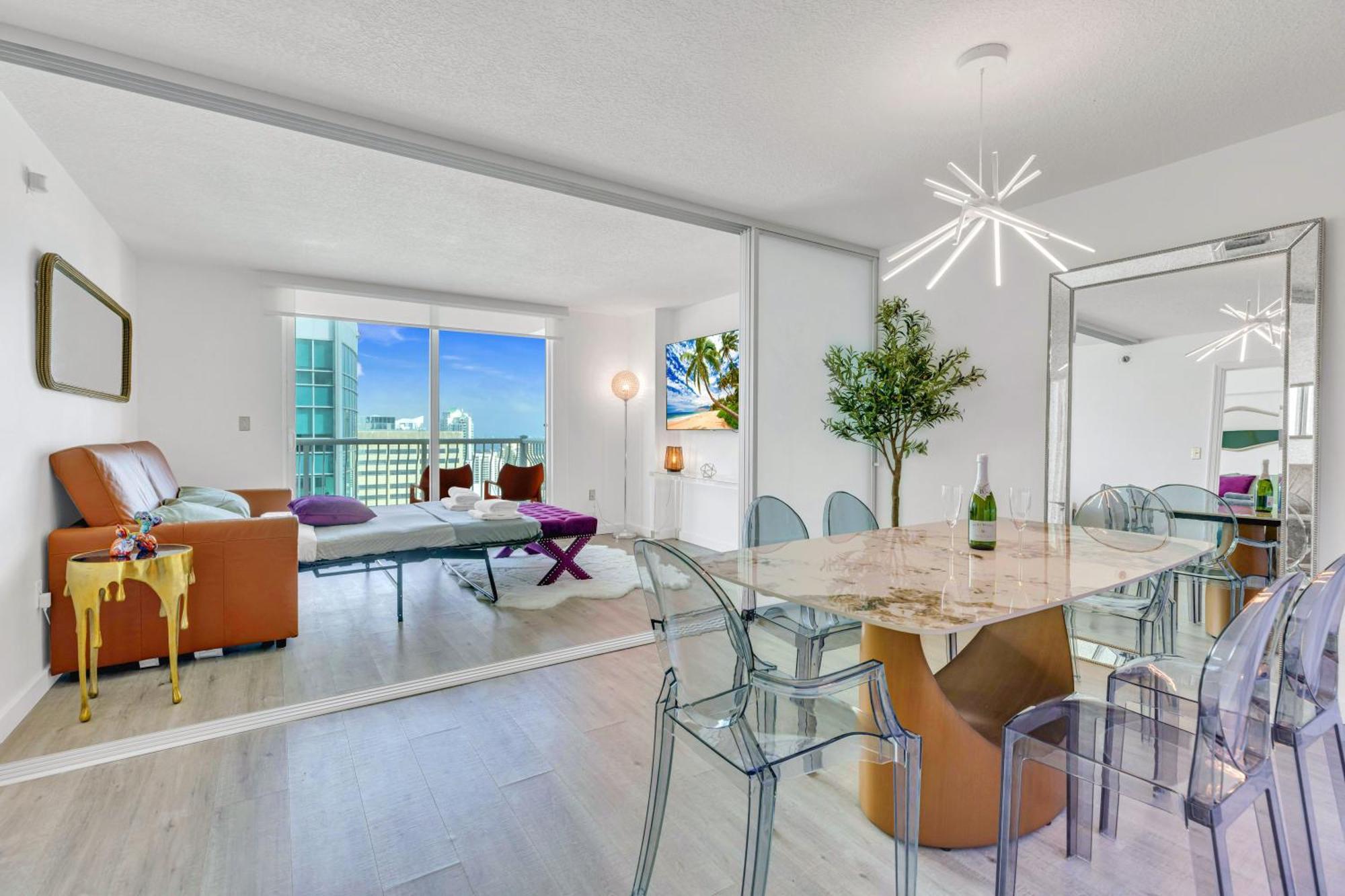 Oceanside Penthouse Apartment In Brickell Miami, Pool, Free Parking المظهر الخارجي الصورة