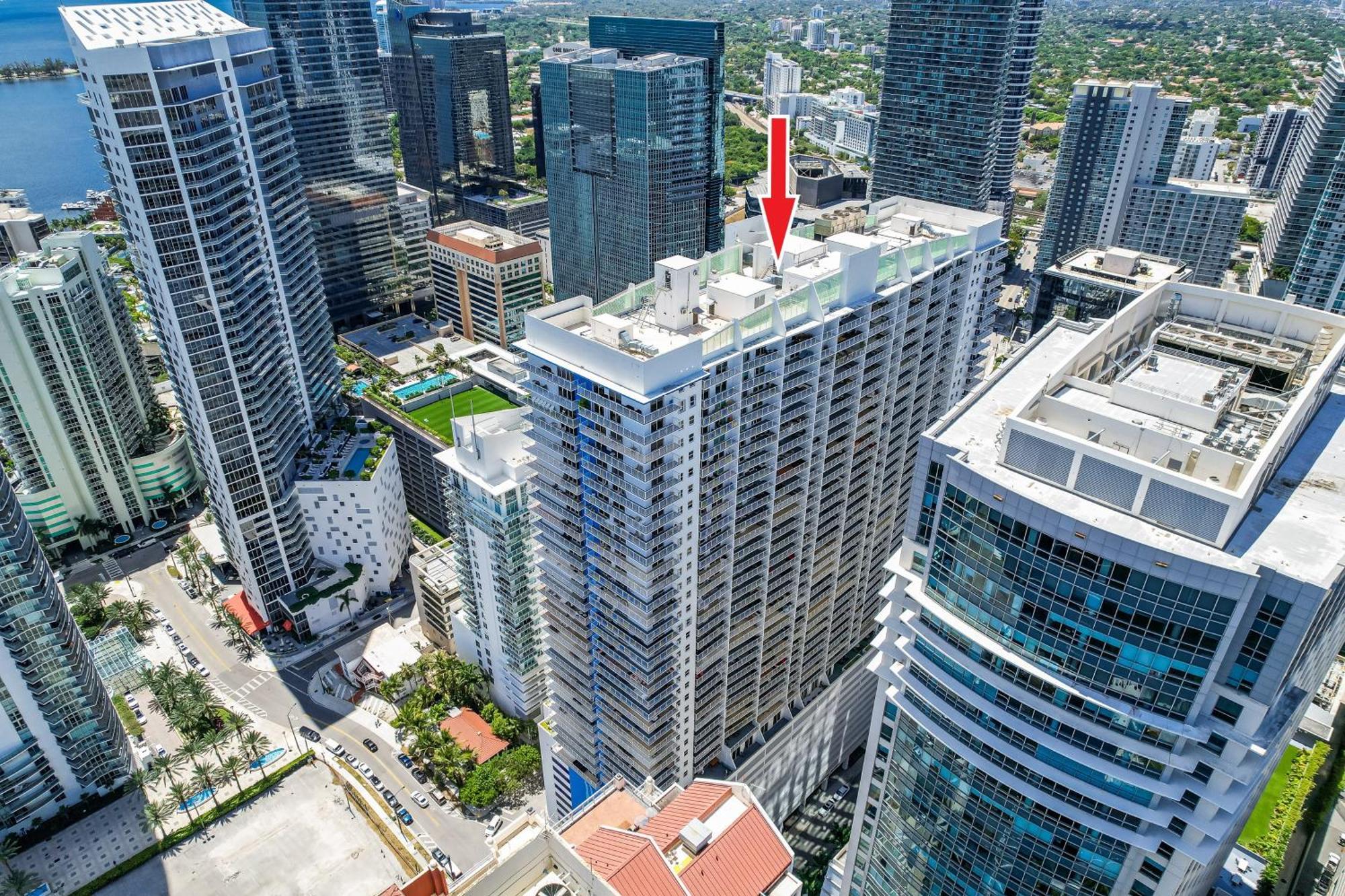 Oceanside Penthouse Apartment In Brickell Miami, Pool, Free Parking المظهر الخارجي الصورة