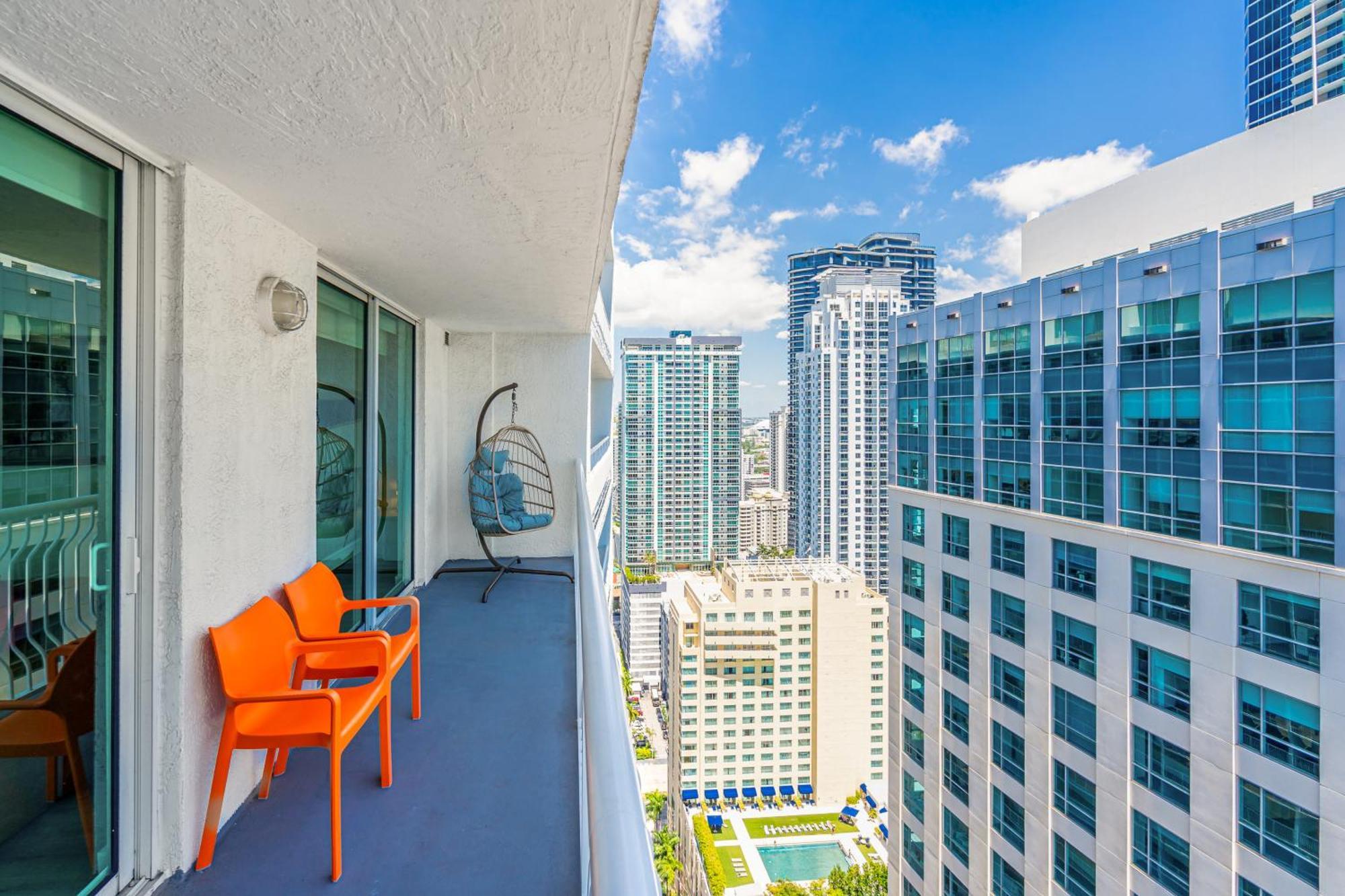 Oceanside Penthouse Apartment In Brickell Miami, Pool, Free Parking المظهر الخارجي الصورة