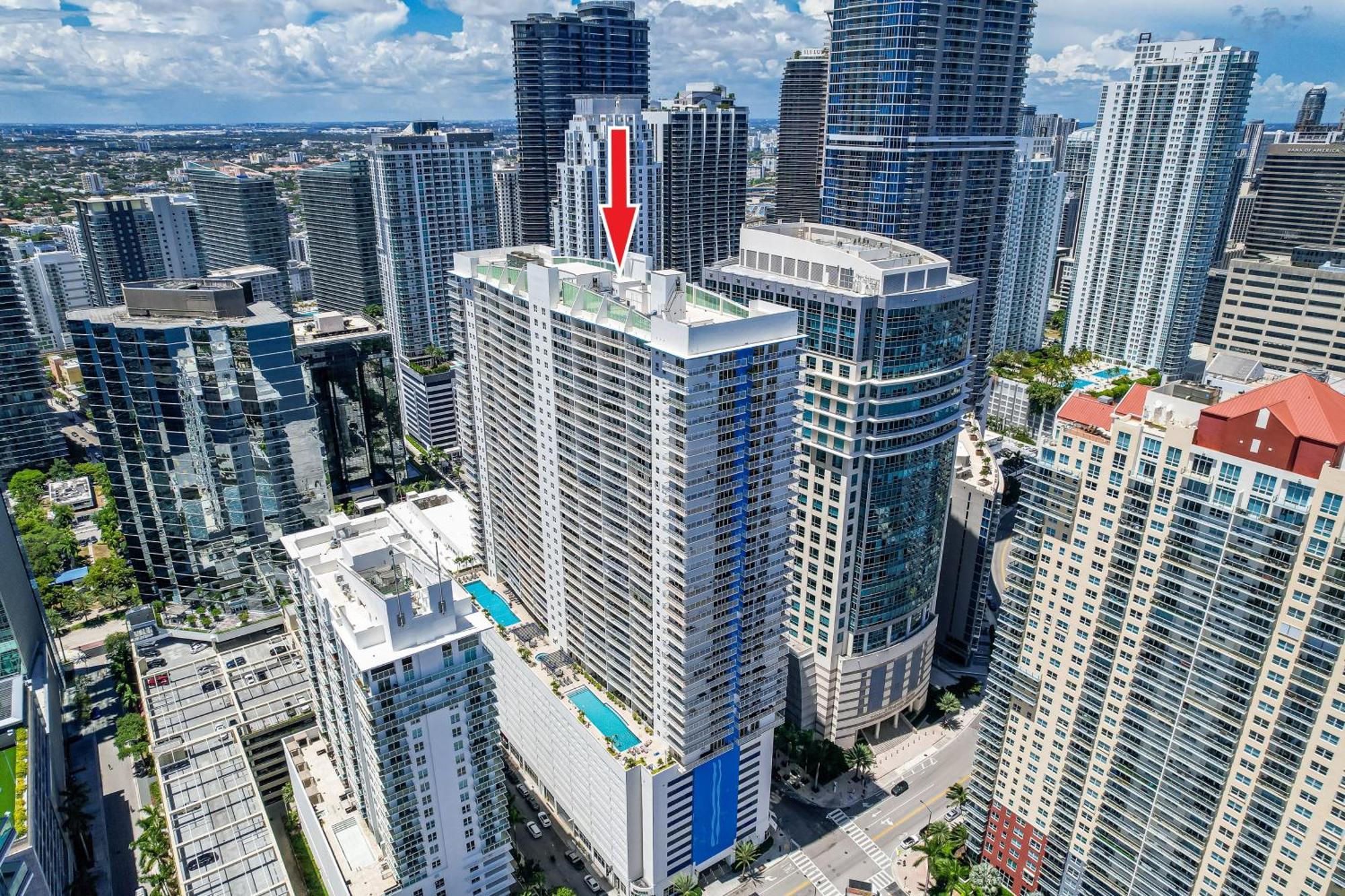 Oceanside Penthouse Apartment In Brickell Miami, Pool, Free Parking المظهر الخارجي الصورة