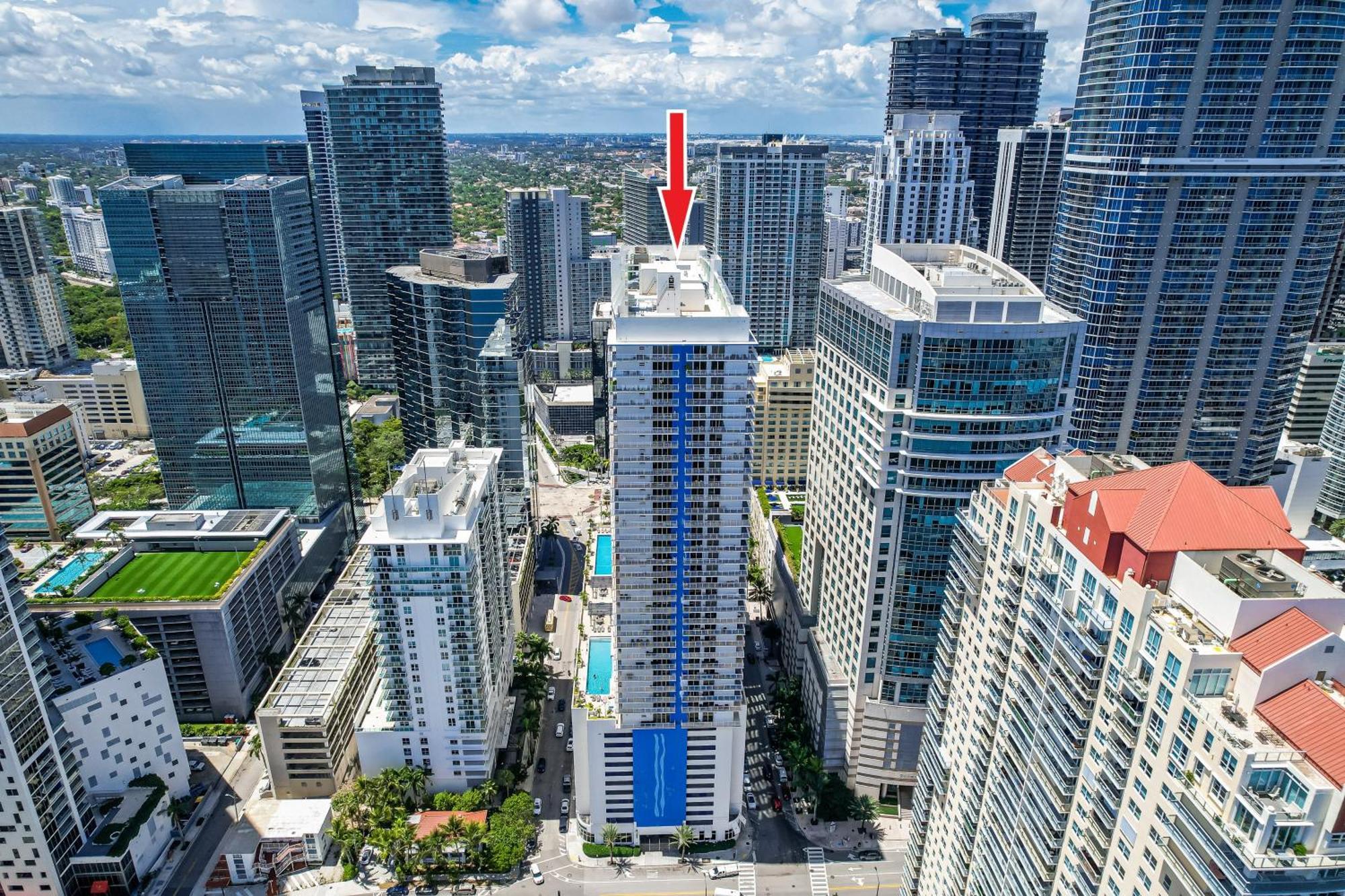 Oceanside Penthouse Apartment In Brickell Miami, Pool, Free Parking المظهر الخارجي الصورة